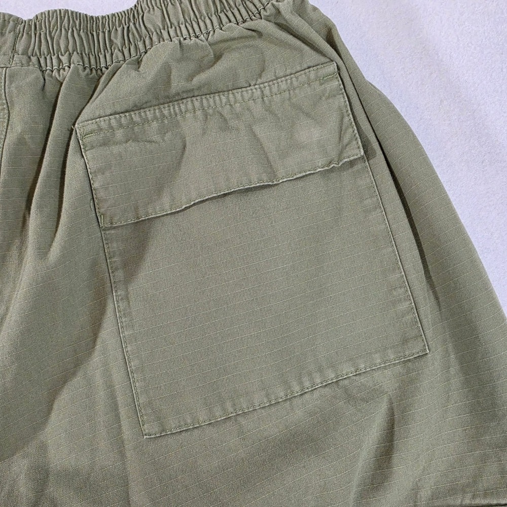 Nike Sportswear Cargo Pants Olive Green Cotton Womens Size Large DJ0386 - Picture 10 of 12